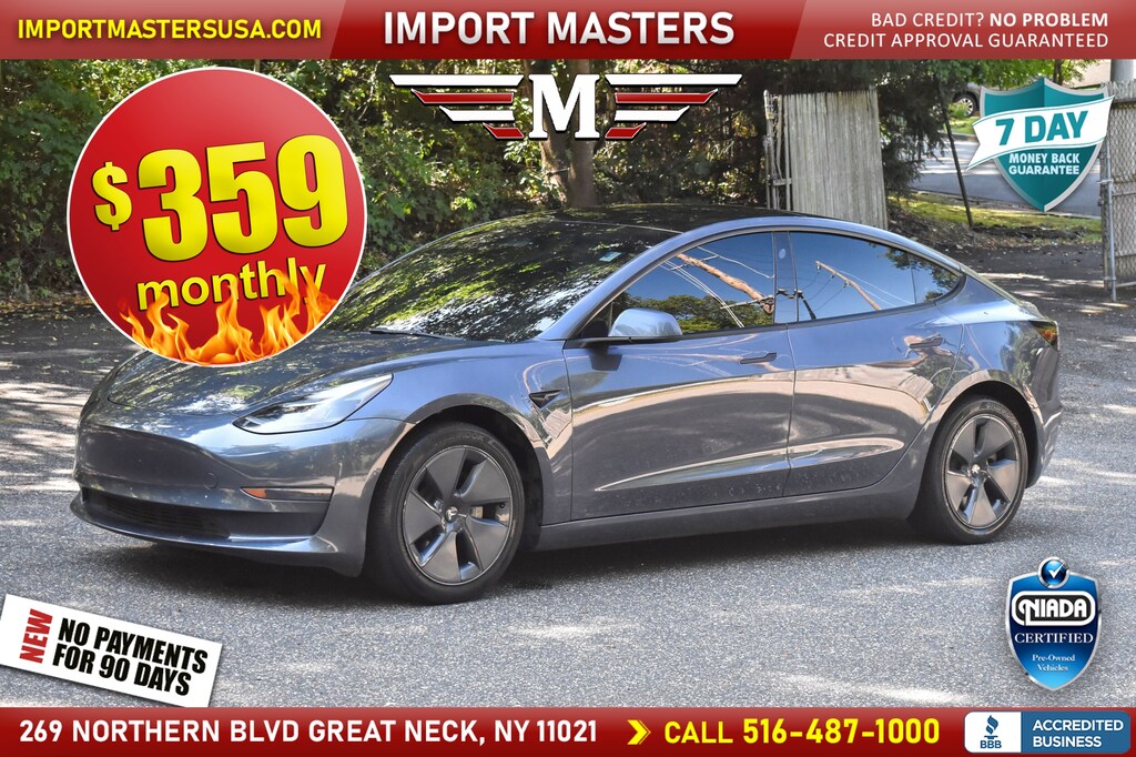 Used 2022 Tesla Model 3 Base Sedan