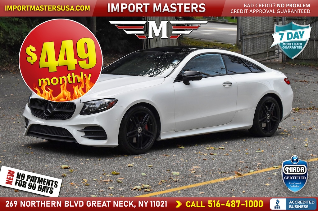 Used 2019 Mercedes-Benz E-Class E 450 Coupe
