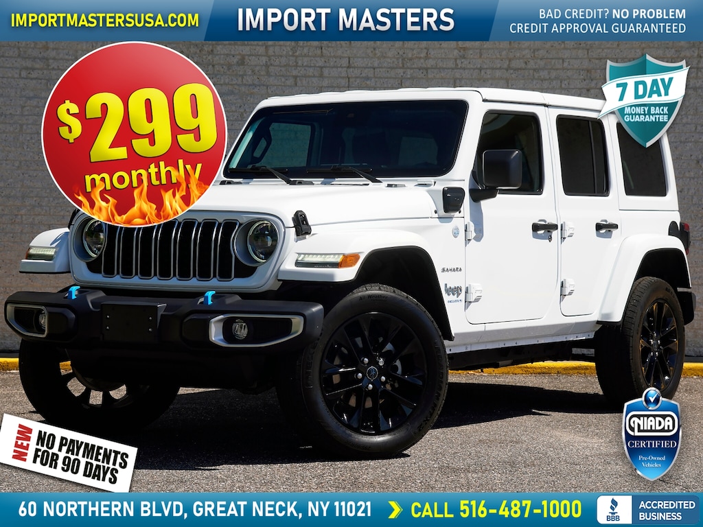 Used 2024 Jeep Wrangler 4xe Sahara SUV