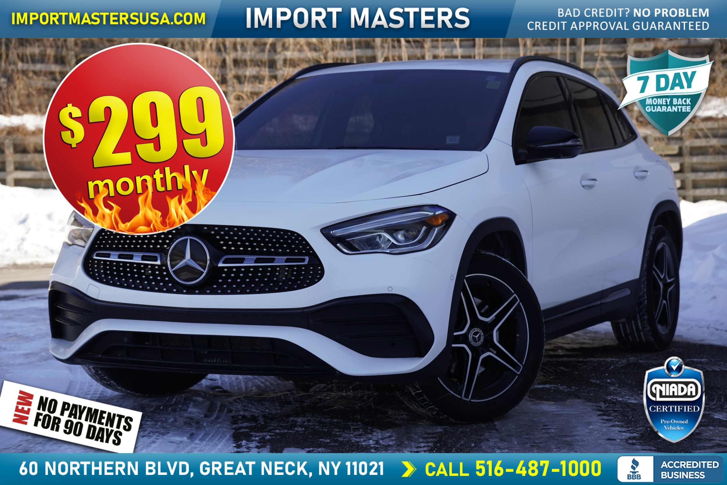 White 2023 Mercedes-Benz GLA SUV / Crossover All-Wheel Drive 8-Speed Dual Clutch
