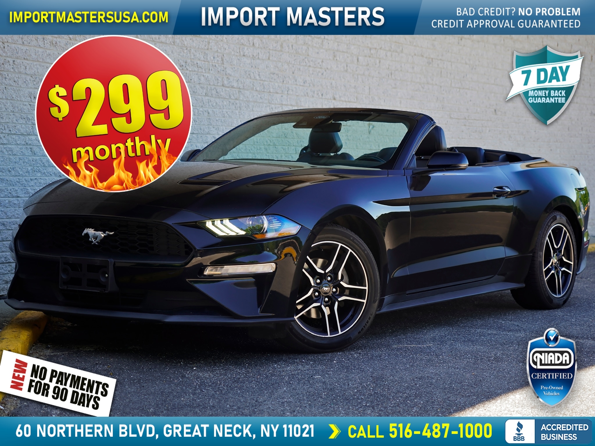 2023 Ford Mustang EcoBoost Convertible RWD