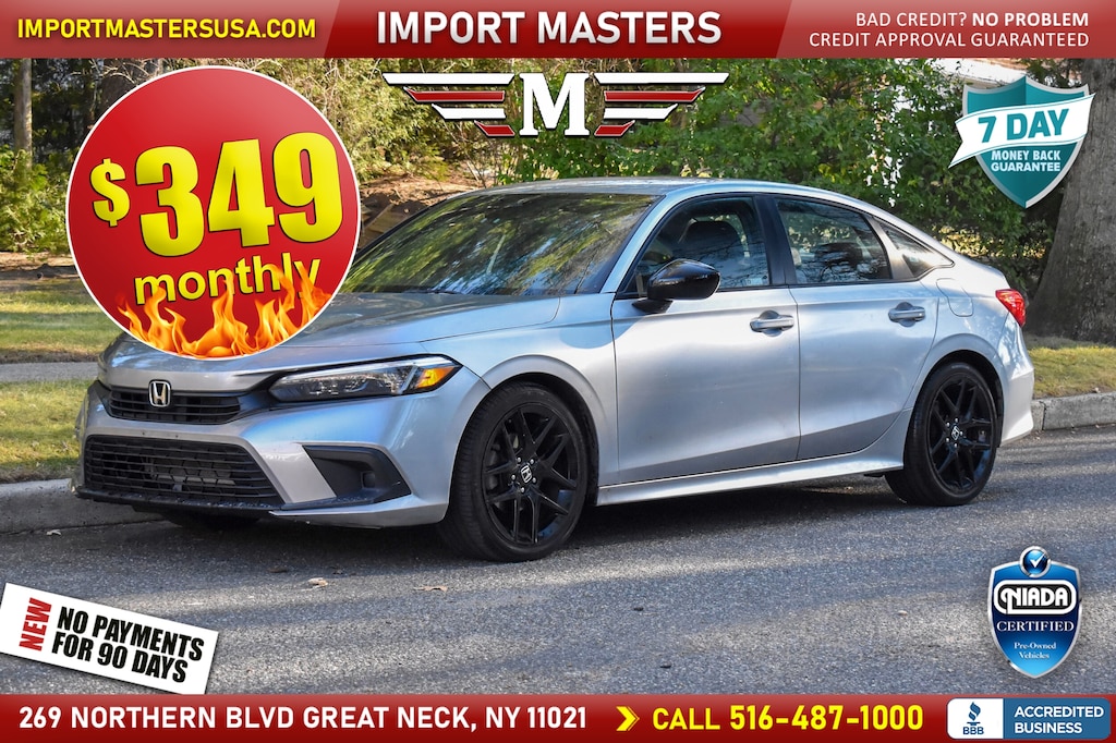 Used 2022 Honda Civic Sport Sedan