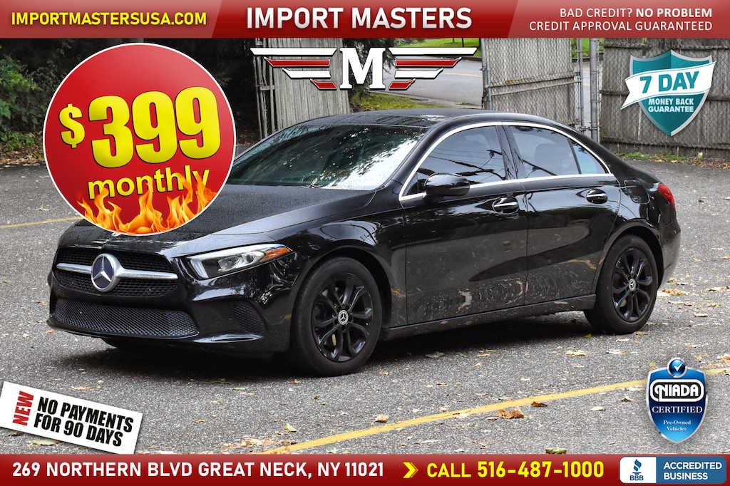 Used 2020 Mercedes-Benz A-Class A 220 4MATIC Sedan