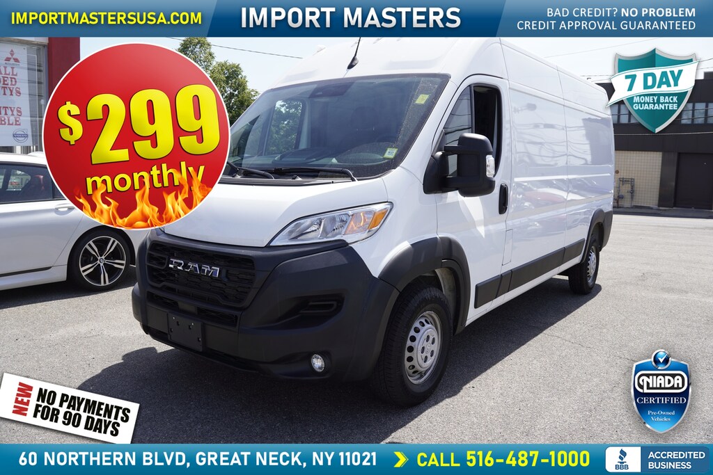Used 2024 Ram ProMaster 2500 High Roof Van Cargo Van