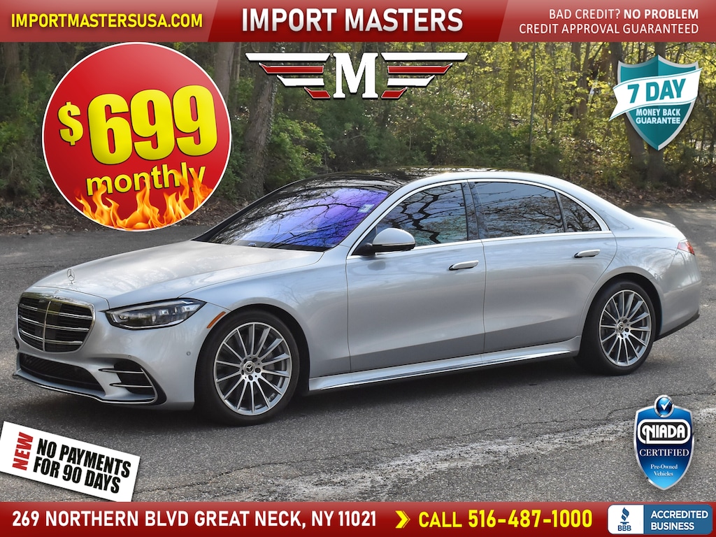 Used 2021 Mercedes-Benz S-Class 4MATIC Sedan
