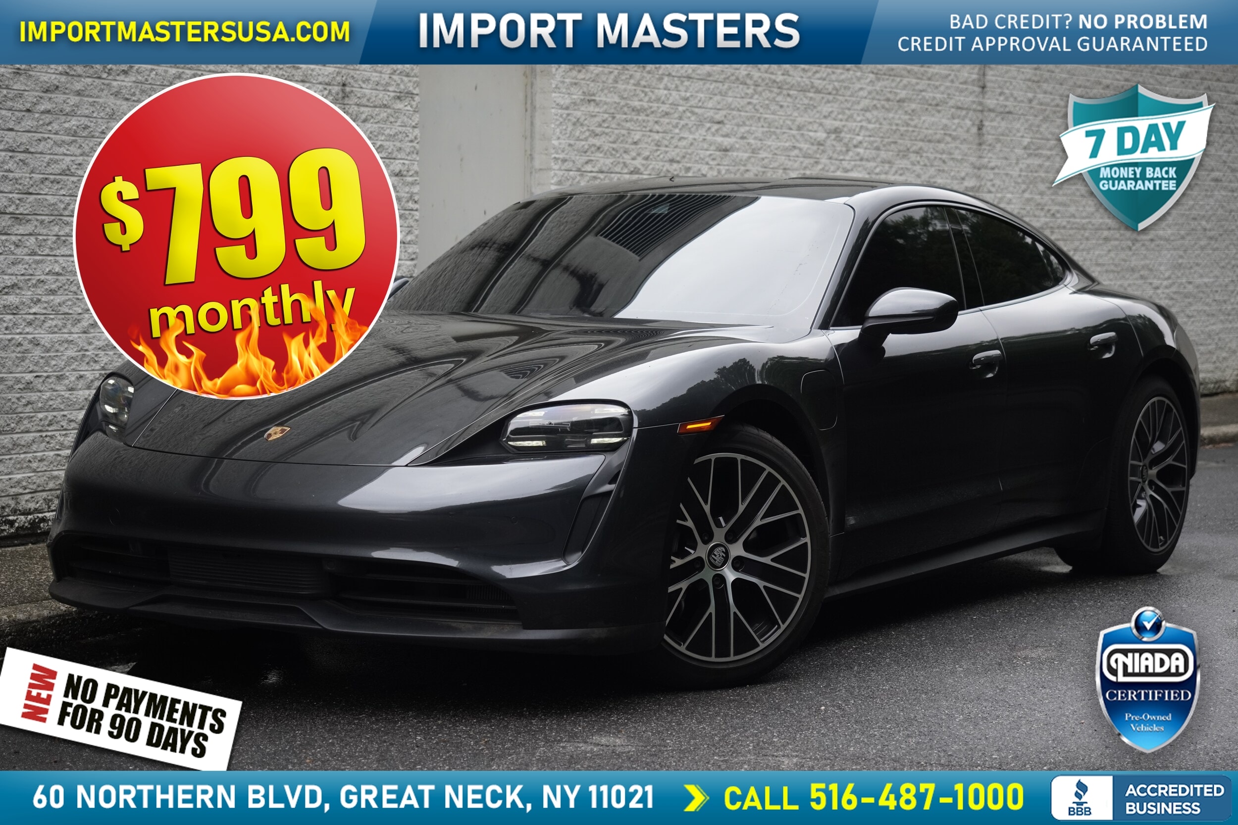  2021 Porsche Taycan RWD   