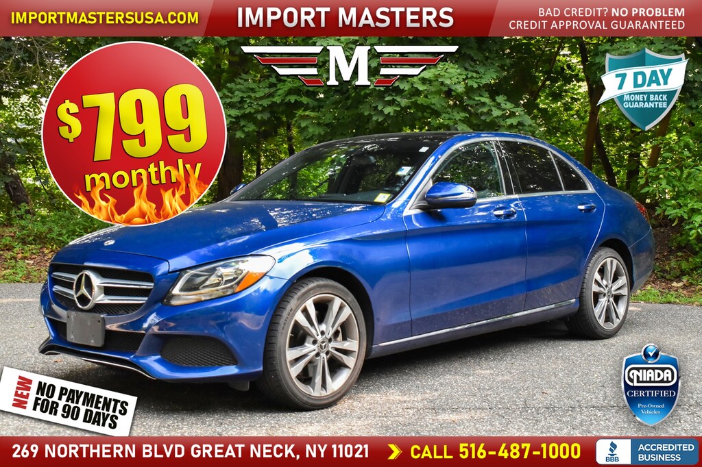 Used 2018 Mercedes-Benz C-Class C 300 4MATIC Sedan