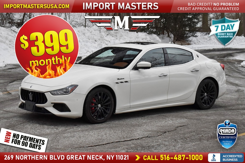 Used 2022 Maserati Ghibli Modena Q4 Sedan