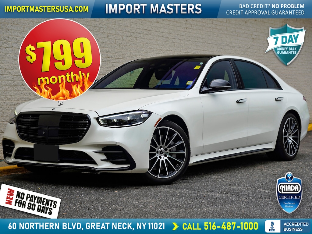 Used 2021 Mercedes-Benz S-Class 4MATIC Sedan