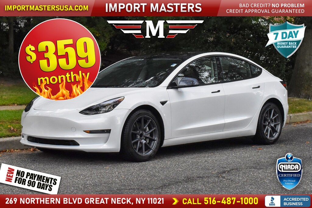 Used 2023 Tesla Model 3 Base Sedan