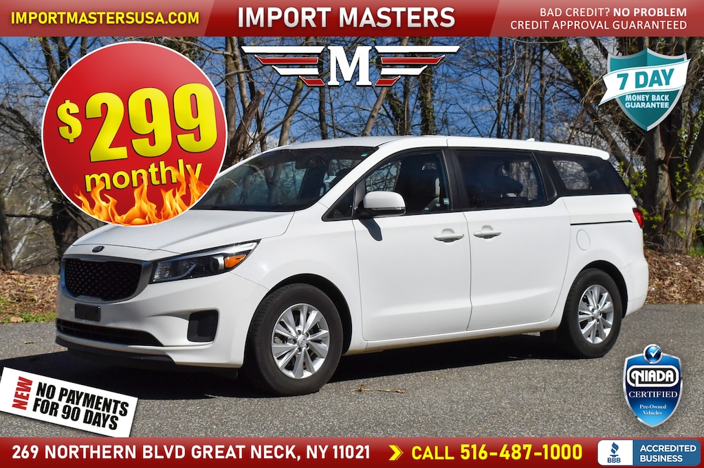 Used 2018 Kia Sedona L Van Passenger Van