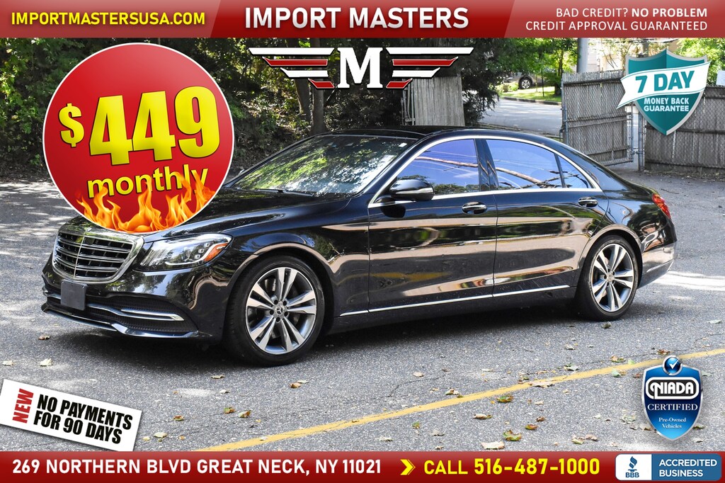 Used 2018 Mercedes-Benz S-Class S 450 Sedan