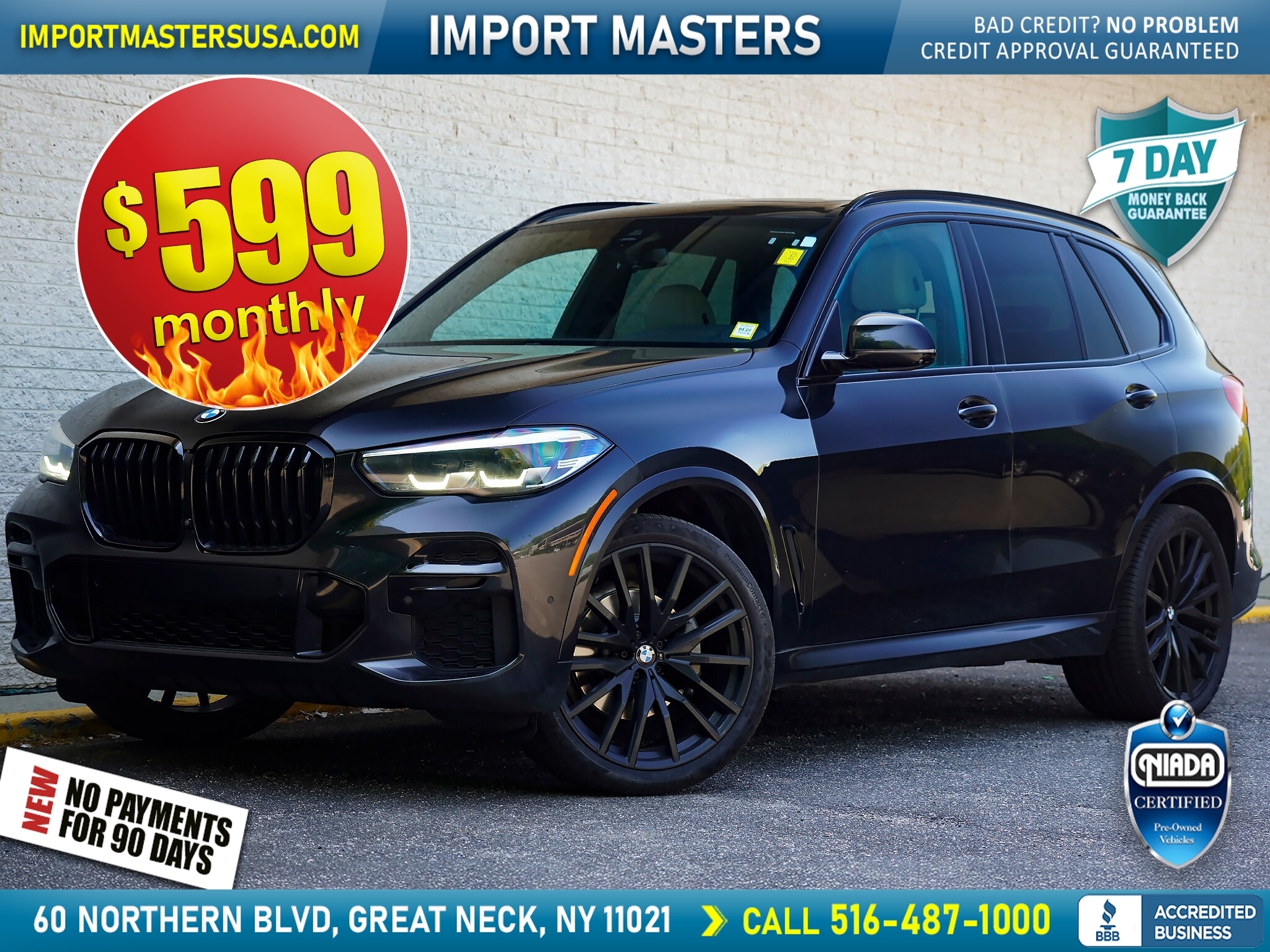 Black 2023 BMW X5 SUV / Crossover Rear-Wheel Drive 8-Speed Automatic