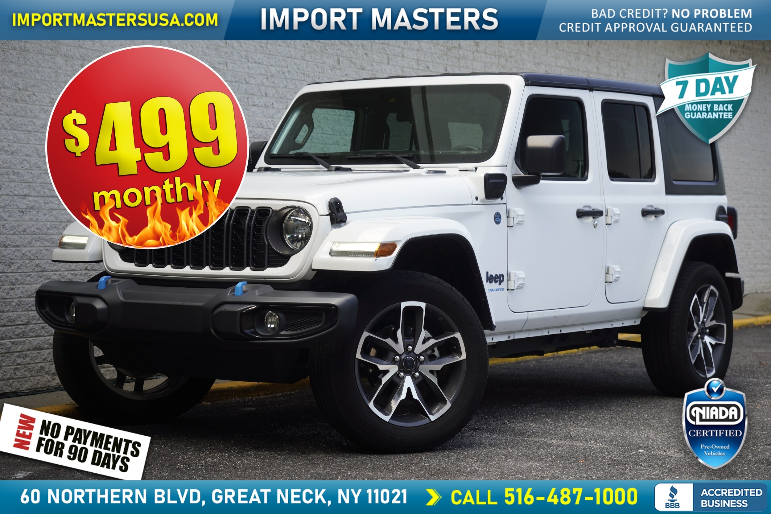 White 2024 Jeep Wrangler 4xe SUV / Crossover Four-Wheel Drive 8-Speed Automatic