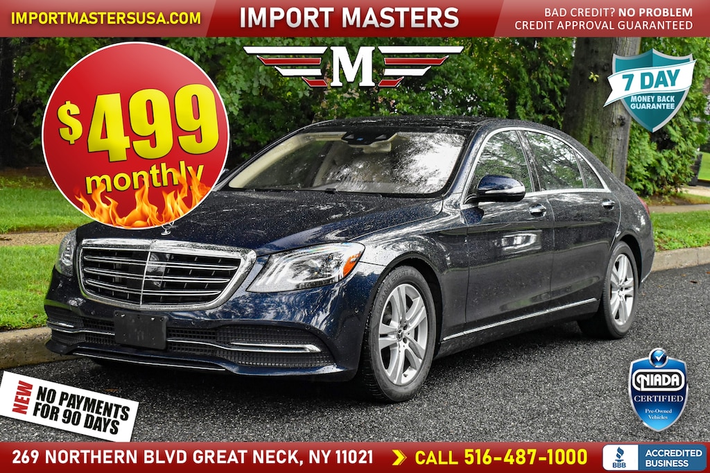 Used 2020 Mercedes-Benz S-Class S 560 4MATIC Sedan