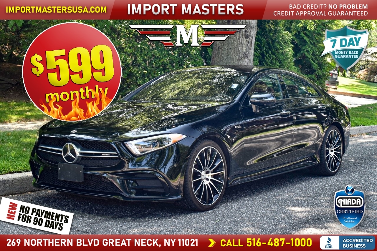 Black 2020 Mercedes-Benz CLS Coupe All-Wheel Drive 9-Speed Automatic
