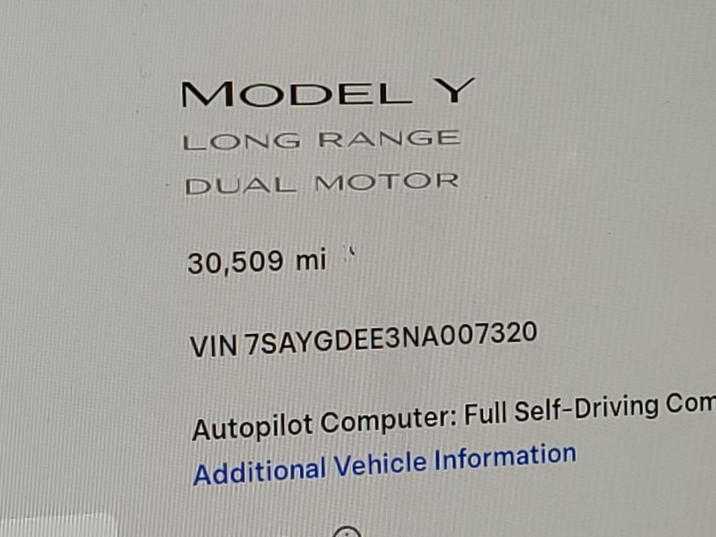 Used 2022 Tesla Model Y Long Range SUV