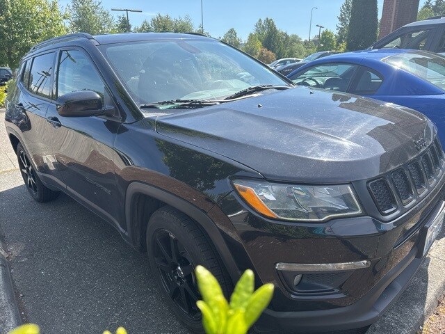 Used 2021 Jeep Compass Altitude with VIN 3C4NJCBB6MT585615 for sale in Issaquah, WA