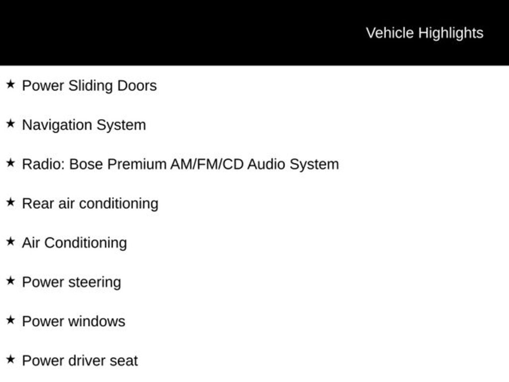 Used 2015 Nissan Quest Platinum Van