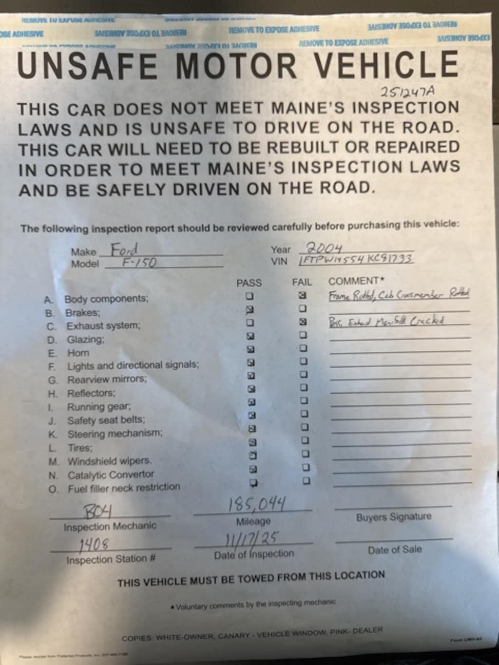 Used 2004 Ford F-150 XLT Truck