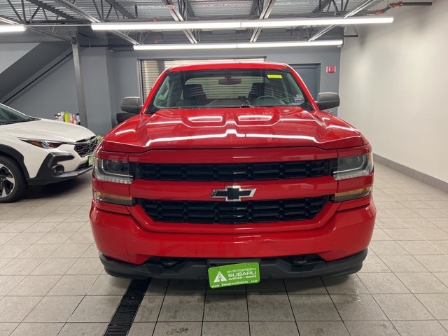 Used 2017 Chevrolet Silverado 1500 Custom with VIN 1GCVKPEC9HZ296753 for sale in Auburn, ME