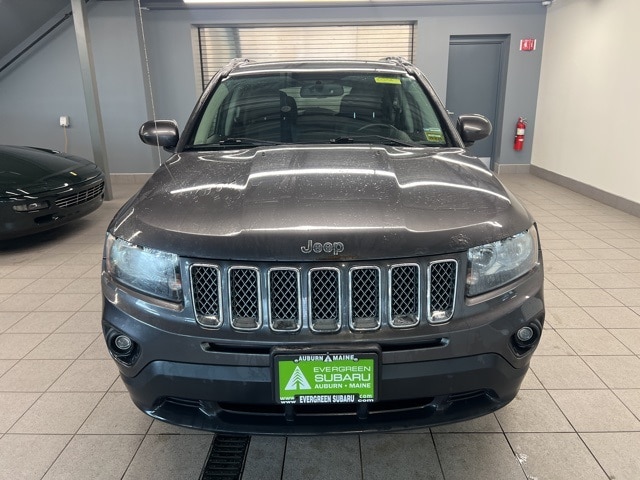 Used 2014 Jeep Compass Latitude with VIN 1C4NJDEB2ED858560 for sale in Auburn, ME