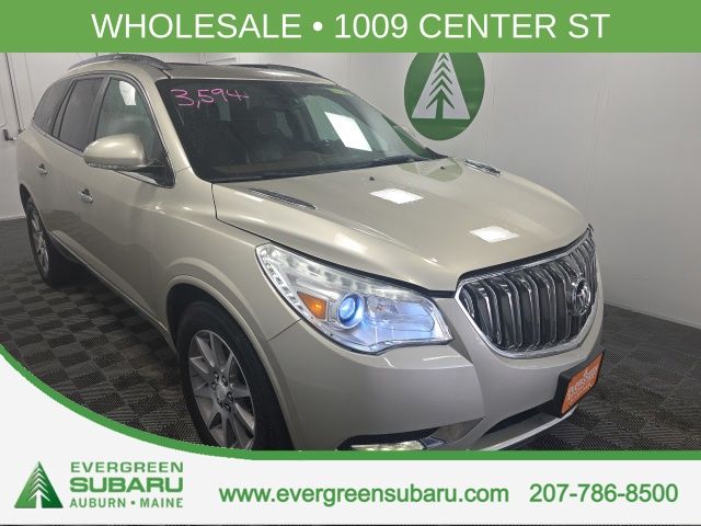 Used 2014 Buick Enclave Leather with VIN 5GAKVBKD4EJ371350 for sale in Auburn, ME