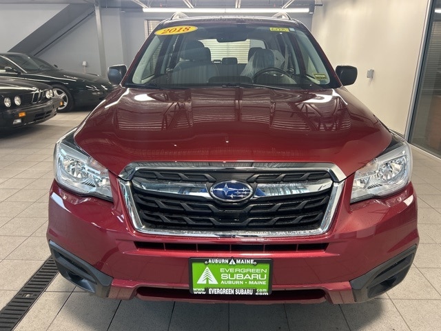 Used 2018 Subaru Forester Base with VIN JF2SJABC8JH544026 for sale in Auburn, ME