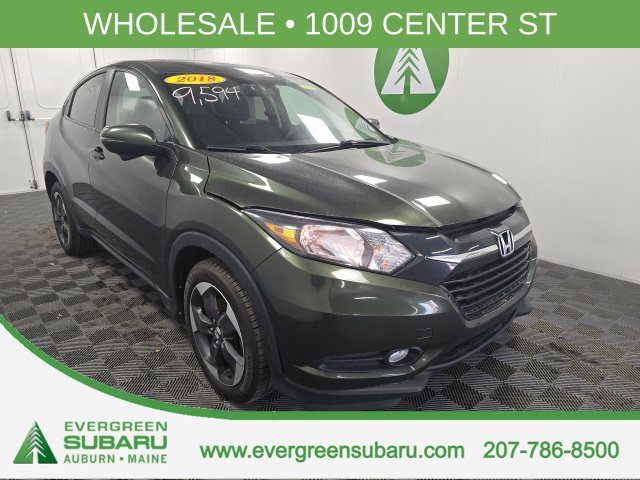 Used 2018 Honda HR-V EX with VIN 3CZRU6H59JG706146 for sale in Auburn, ME