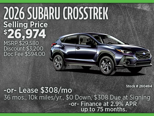 New Vehicle Specials at Evergreen Subaru | Evergreen Subaru