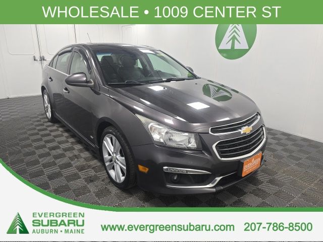 Used 2015 Chevrolet Cruze LTZ with VIN 1G1PG5SB1F7208385 for sale in Auburn, ME