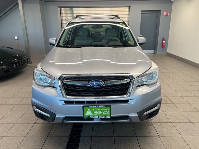 Used 2018 Subaru Forester Premium with VIN JF2SJAEC2JG477666 for sale in Auburn, ME