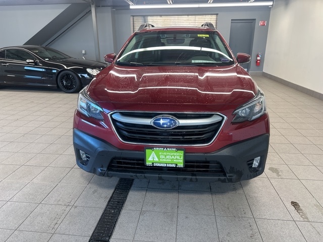 Used 2021 Subaru Outback Premium with VIN 4S4BTADC8M3199910 for sale in Auburn, ME