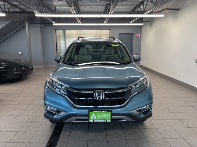 Used 2015 Honda CR-V EX-L with VIN 2HKRM4H79FH610902 for sale in Auburn, ME