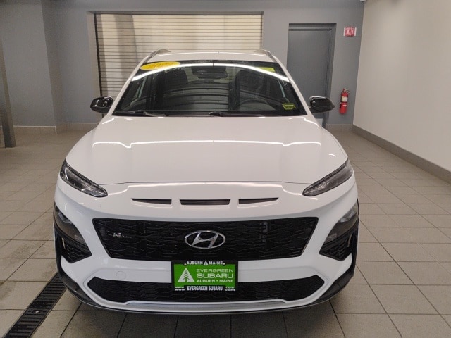 Used 2022 Hyundai Kona N Line with VIN KM8K3CA30NU911838 for sale in Auburn, ME