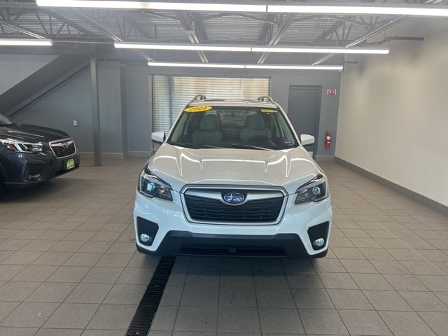 Used 2021 Subaru Forester Premium with VIN JF2SKAJC6MH569736 for sale in Auburn, ME