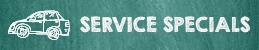 Evergreen Subaru Service Specials page link button