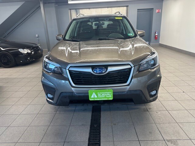 Used 2021 Subaru Forester Premium with VIN JF2SKAFC8MH442608 for sale in Auburn, ME