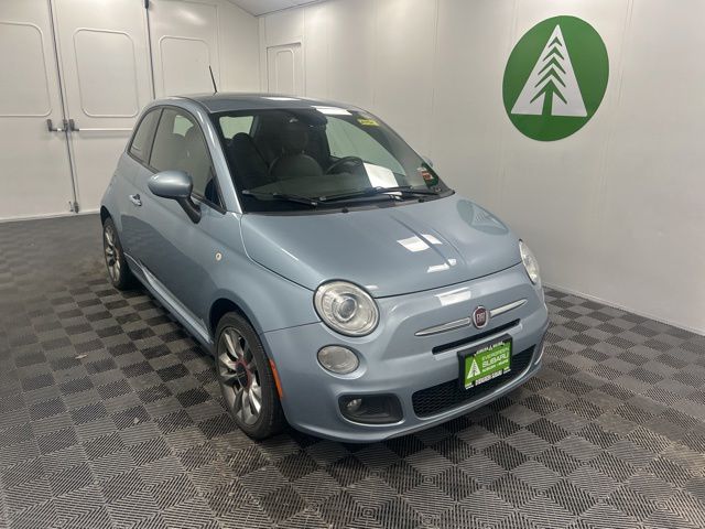 Used 2015 FIAT 500 Sport with VIN 3C3CFFBR6FT647982 for sale in Auburn, ME