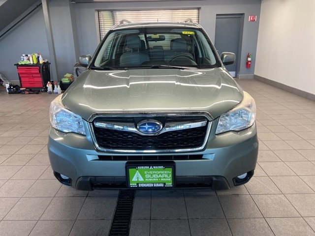 Used 2015 Subaru Forester i Limited with VIN JF2SJAHC8FH475532 for sale in Auburn, ME