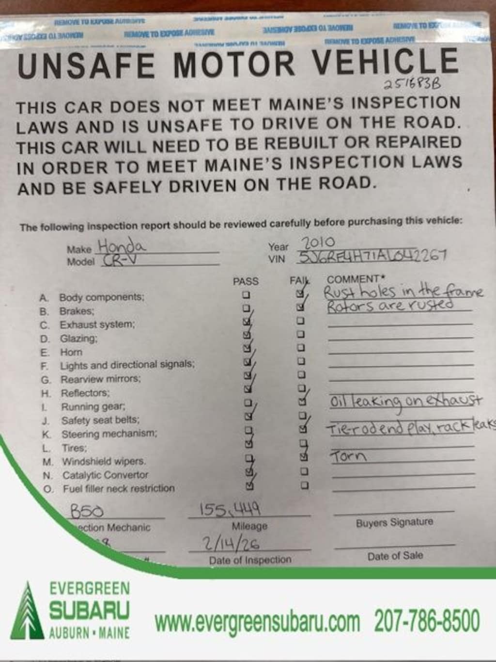 Used 2010 Honda CR-V EX-L SUV