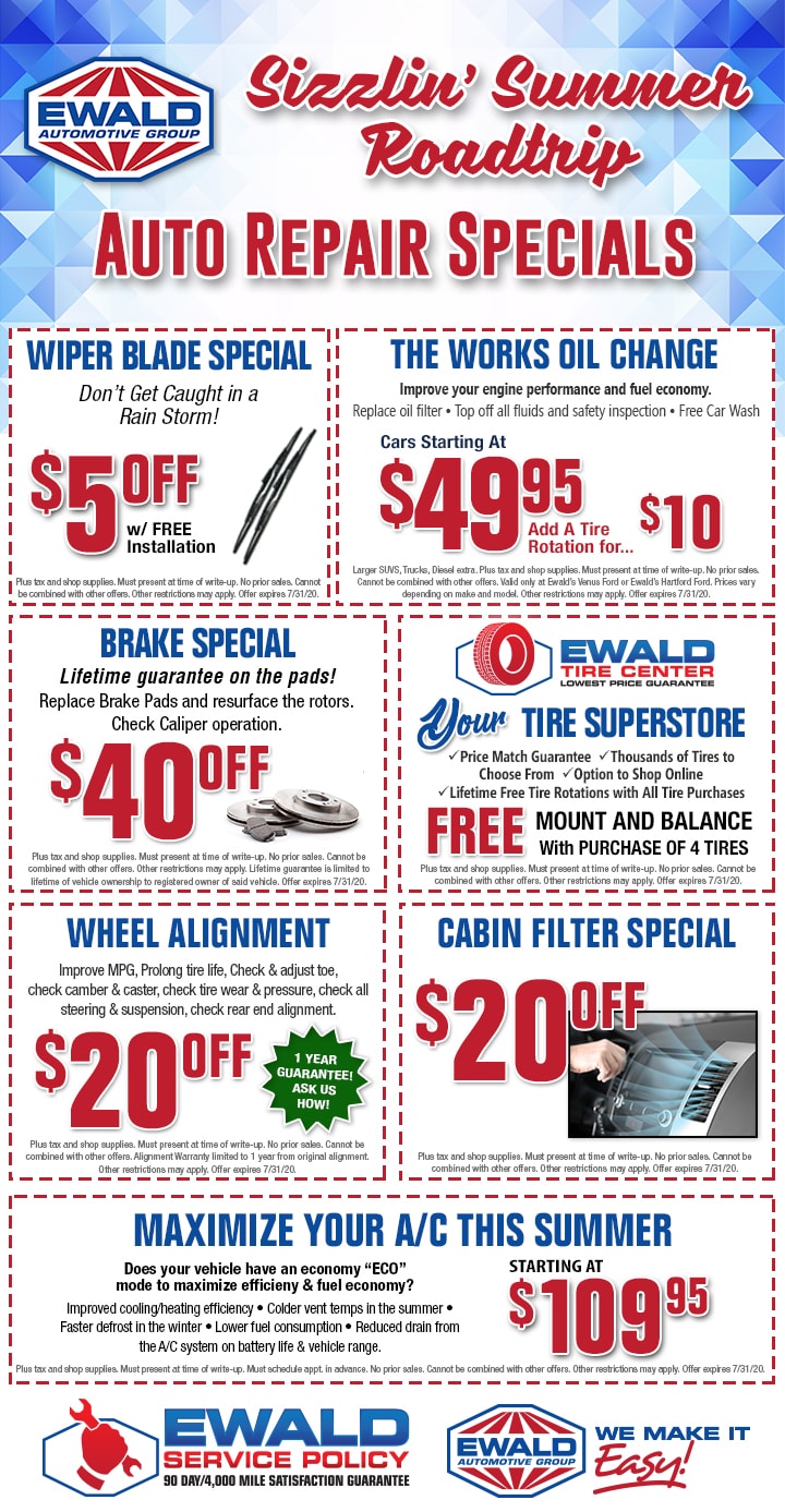 ford service coupons