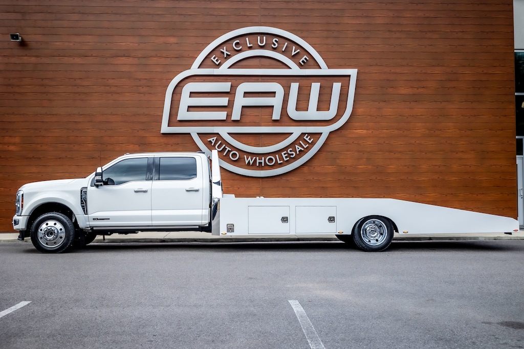 Used 2024 Ford F-450 Platinum Hauler Truck Crew Cab
