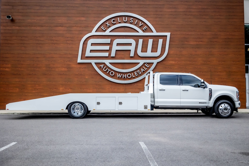 Used 2024 Ford F-450 Platinum Hauler Truck Crew Cab