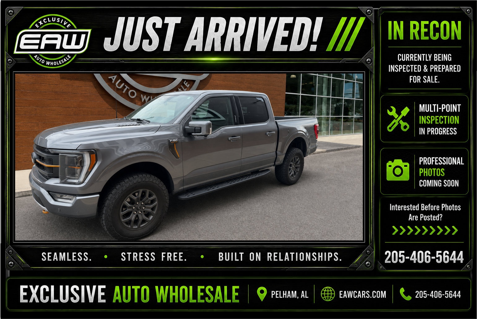2023 Ford F-150 Tremor near Birmingham Alabama