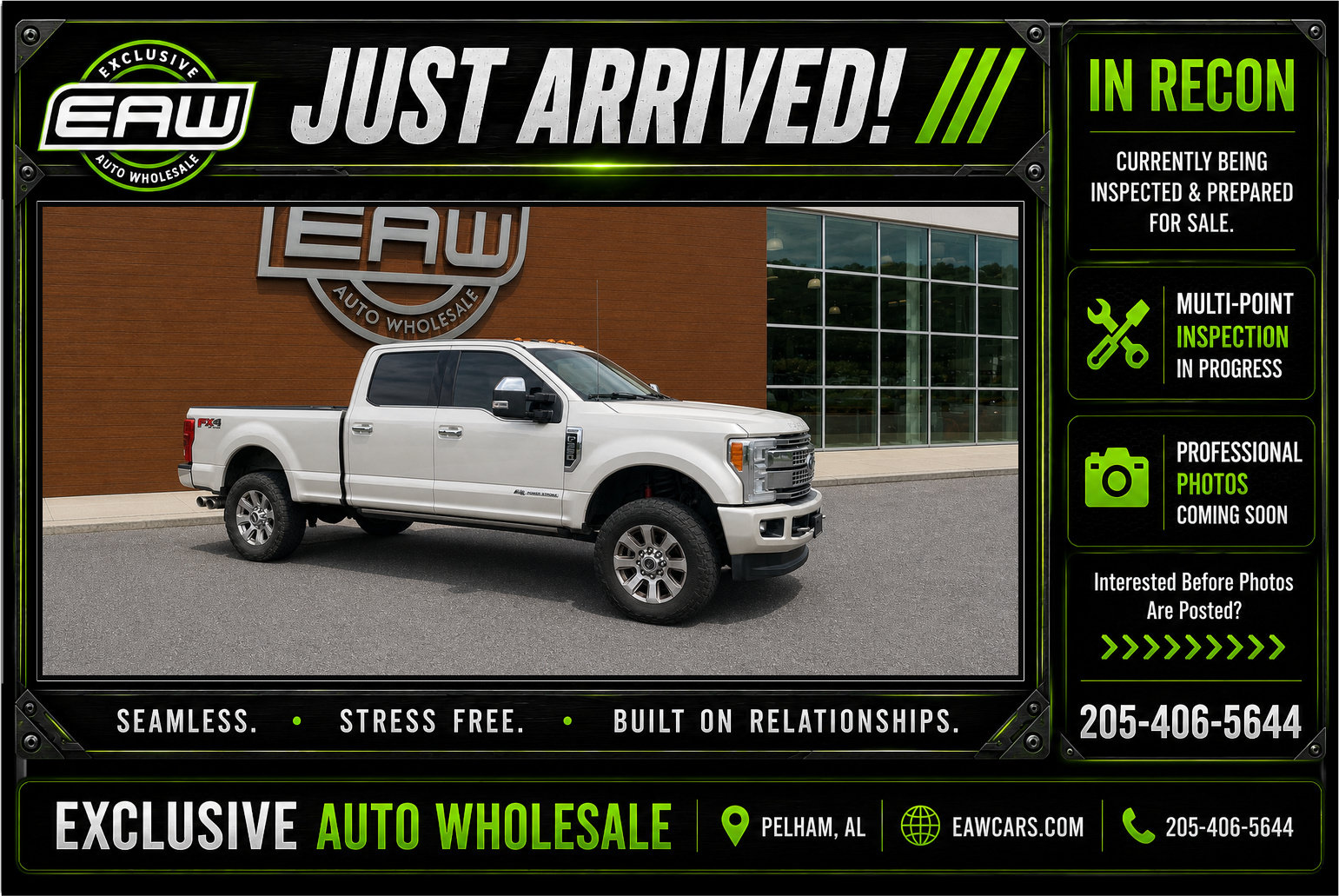 2017 Ford F-250 Super Duty Platinum near Birmingham Alabama