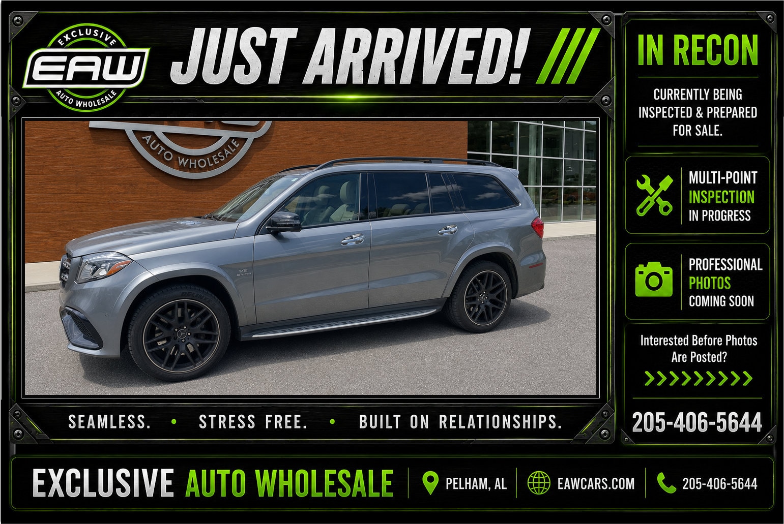 2017 Mercedes-Benz GLS-Class AMG GLS63 near Birmingham Alabama