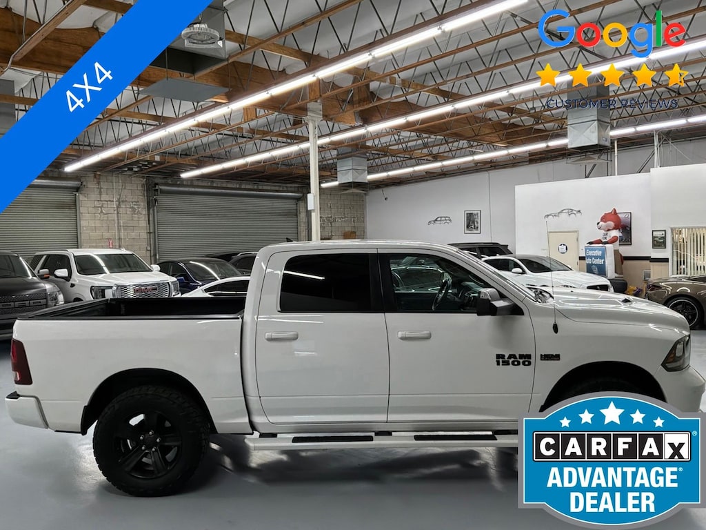 Used 2017 Ram 1500 Night Edition 4x4 Truck Crew Cab