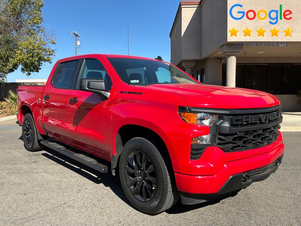 Used 2024 Chevrolet Silverado 1500 Custom Truck Crew Cab