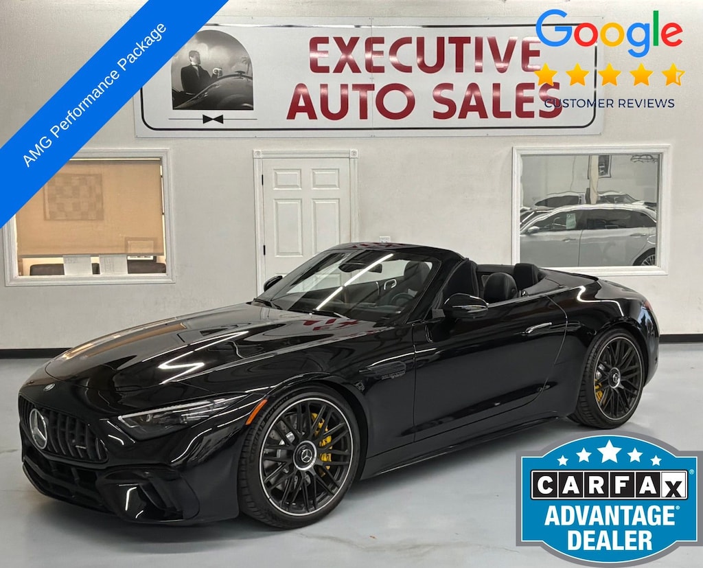 Used 2023 Mercedes-Benz AMG SL 55 4MATIC Convertible